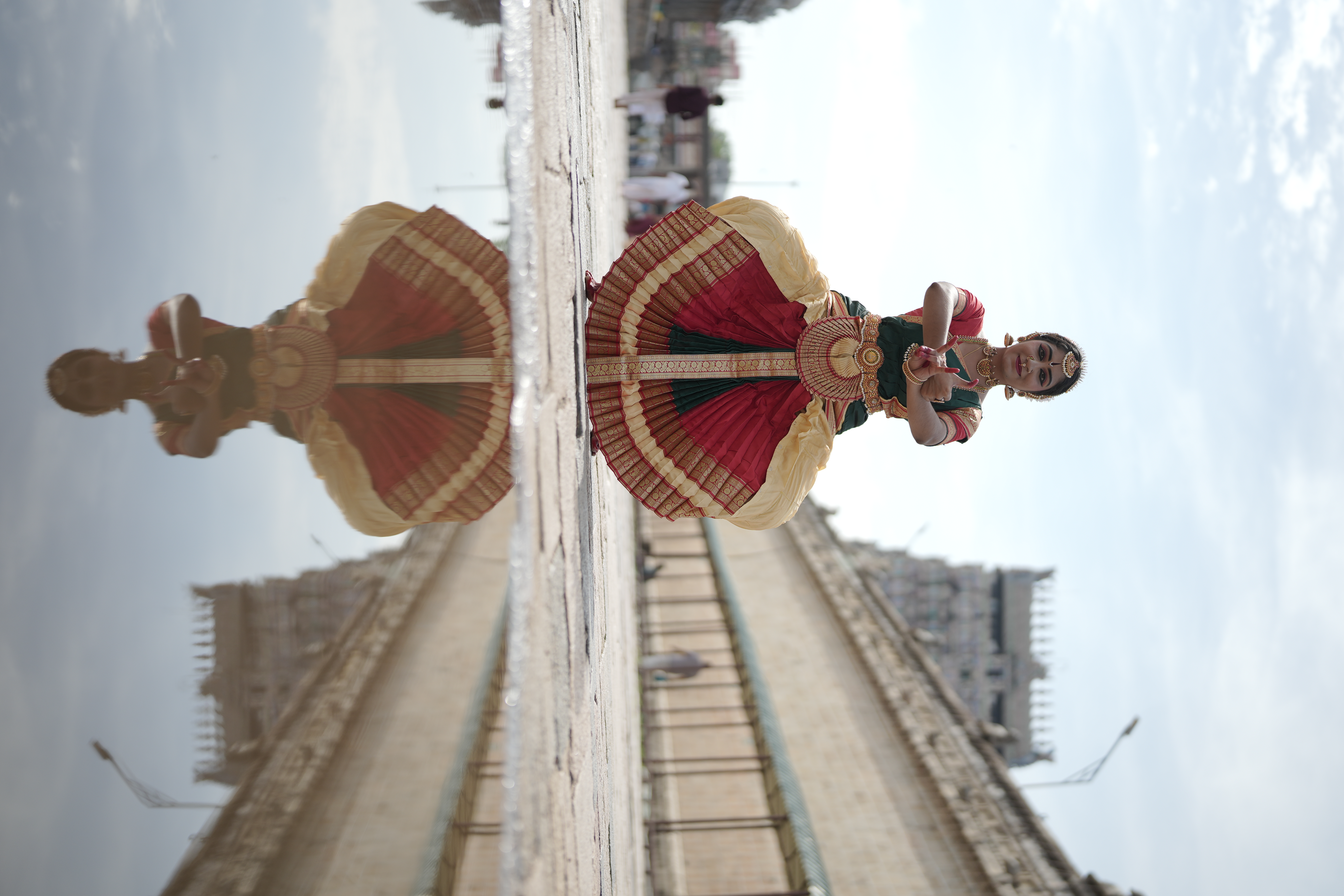 Offering dance at the feet of the Divine